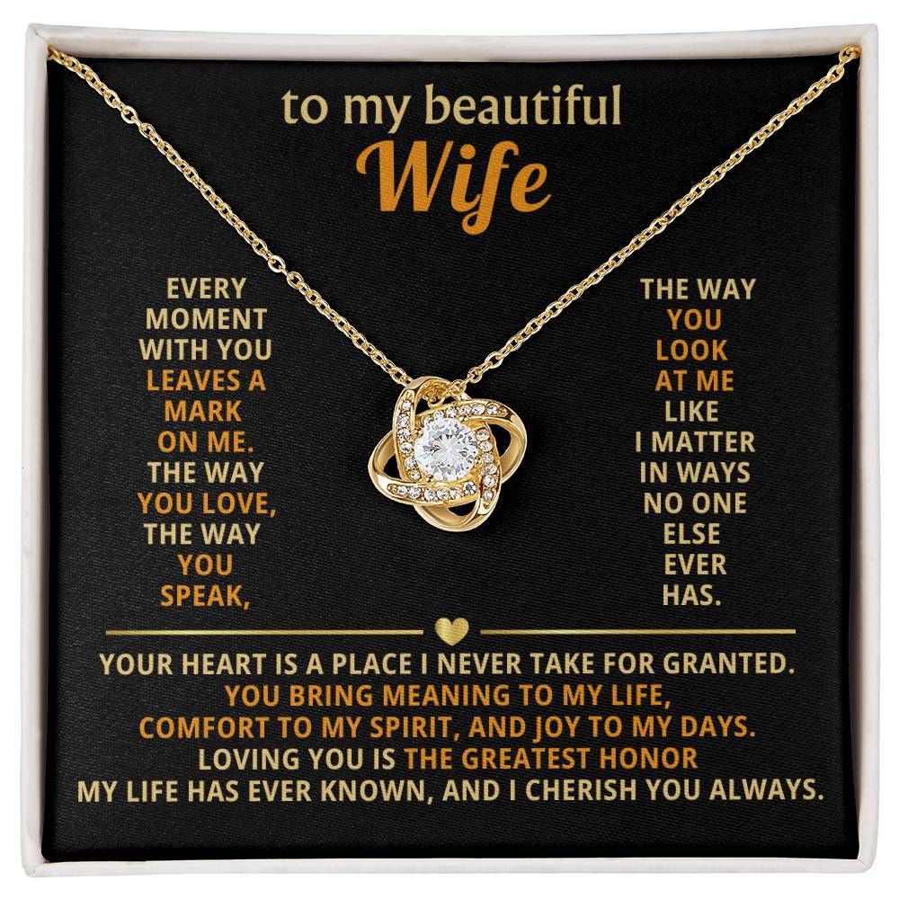 To my beautiful wife, Every moment with you leaves a mark on me
